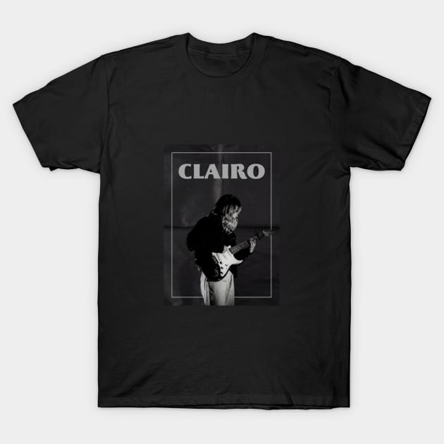 Singer And Guitar Of Clairo T-Shirt by jeannette.tate